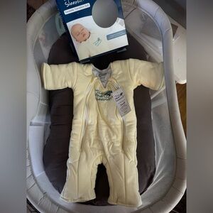 Halo Soft Cream Small One Piece Footie